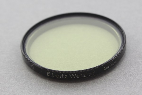 Leica FIWAS screw In filter for Leica 7.3mm F1.9 Hektor. (39mm) Yellow 0 Filter