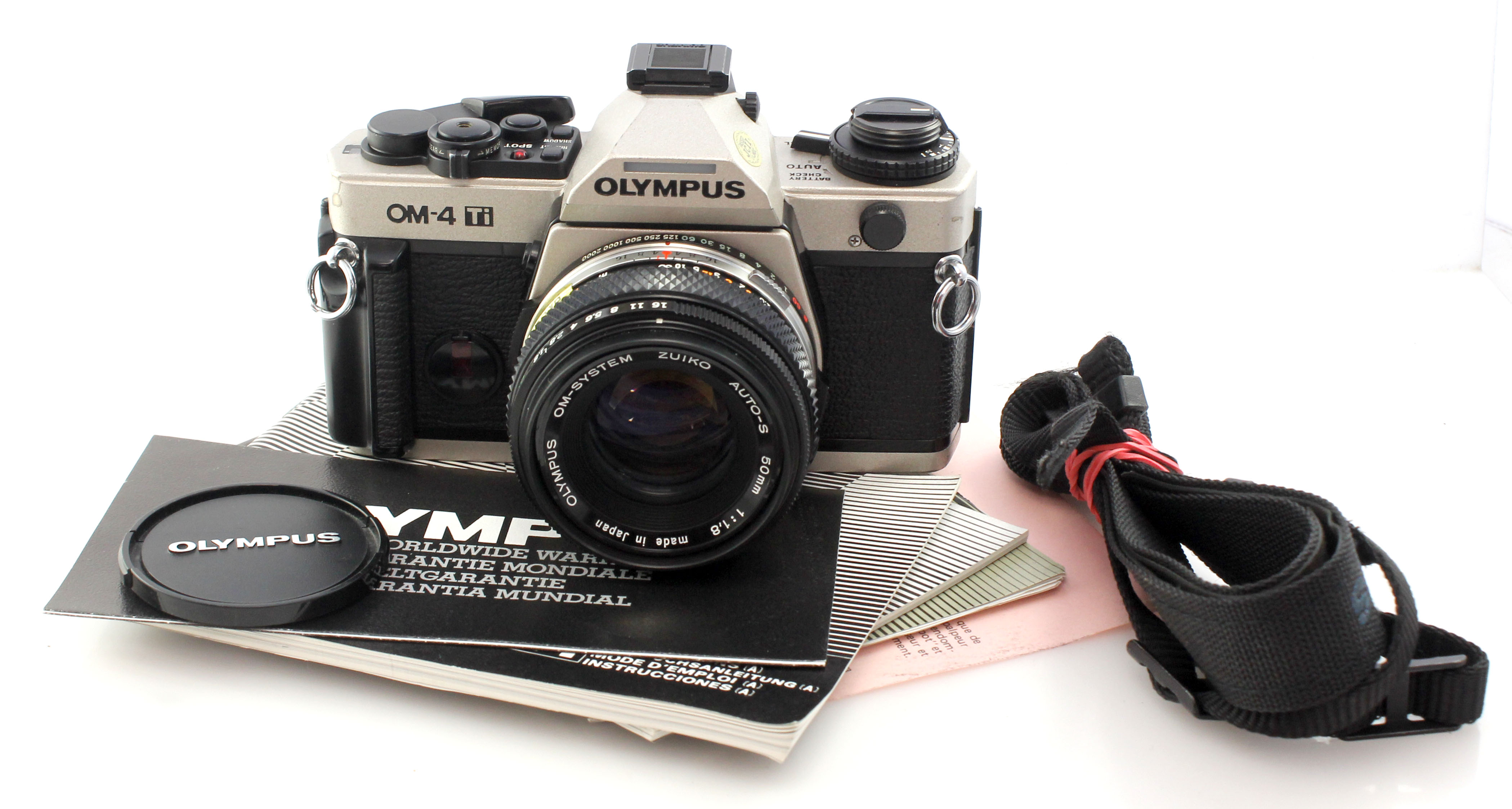 Olympus OM-4 TI 35mm SLR Film Camera Body - Olympus OM Mount - Great Condition