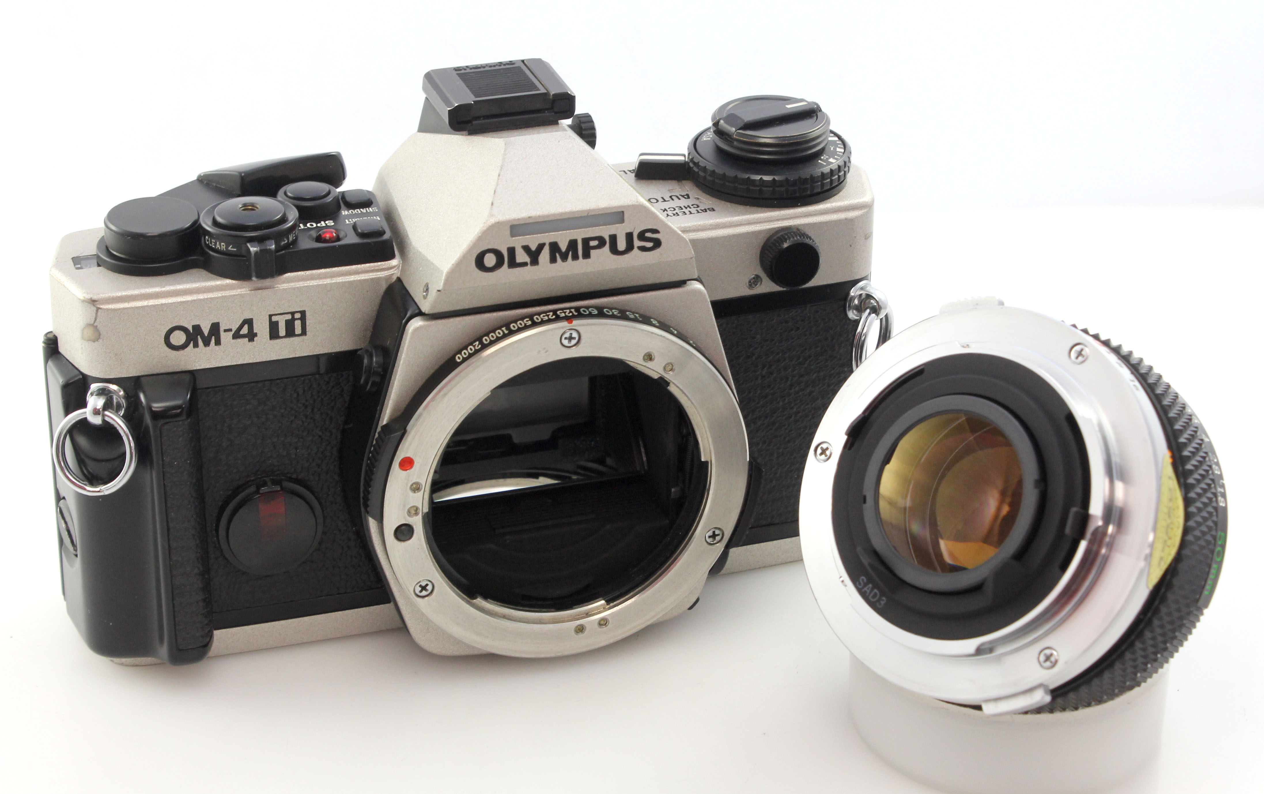 Olympus OM-4 TI 35mm SLR Film Camera Body - Olympus OM Mount - Great Condition - Image 7
