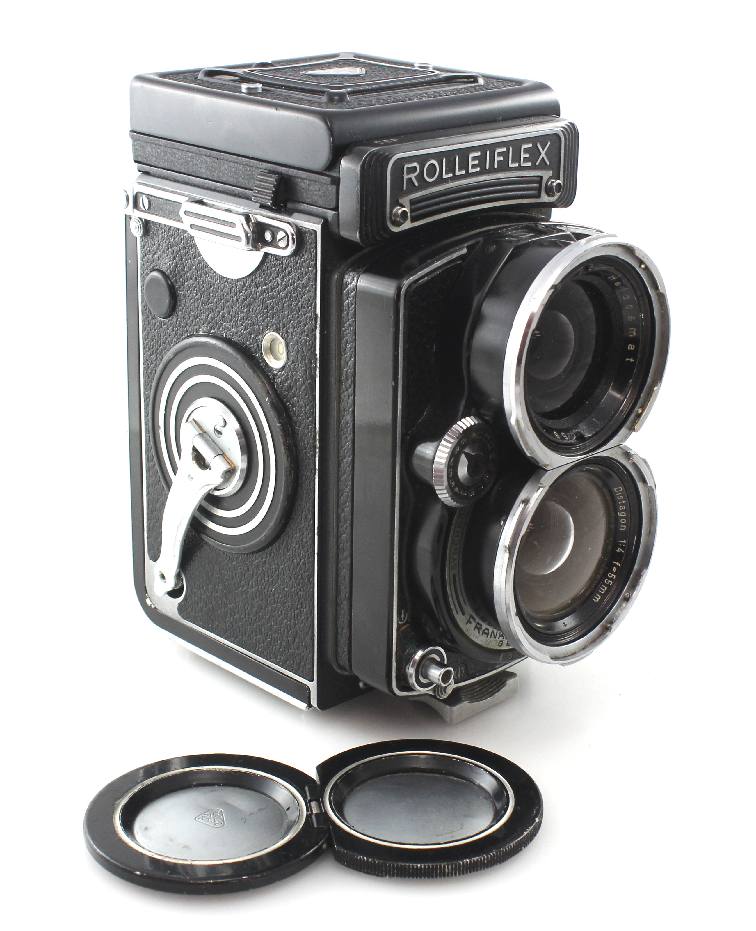 Rolleiflex Wide Angle TLR Camera Serviced With Carl Zeiss 55mm F4 Distagon Lens - Image 2
