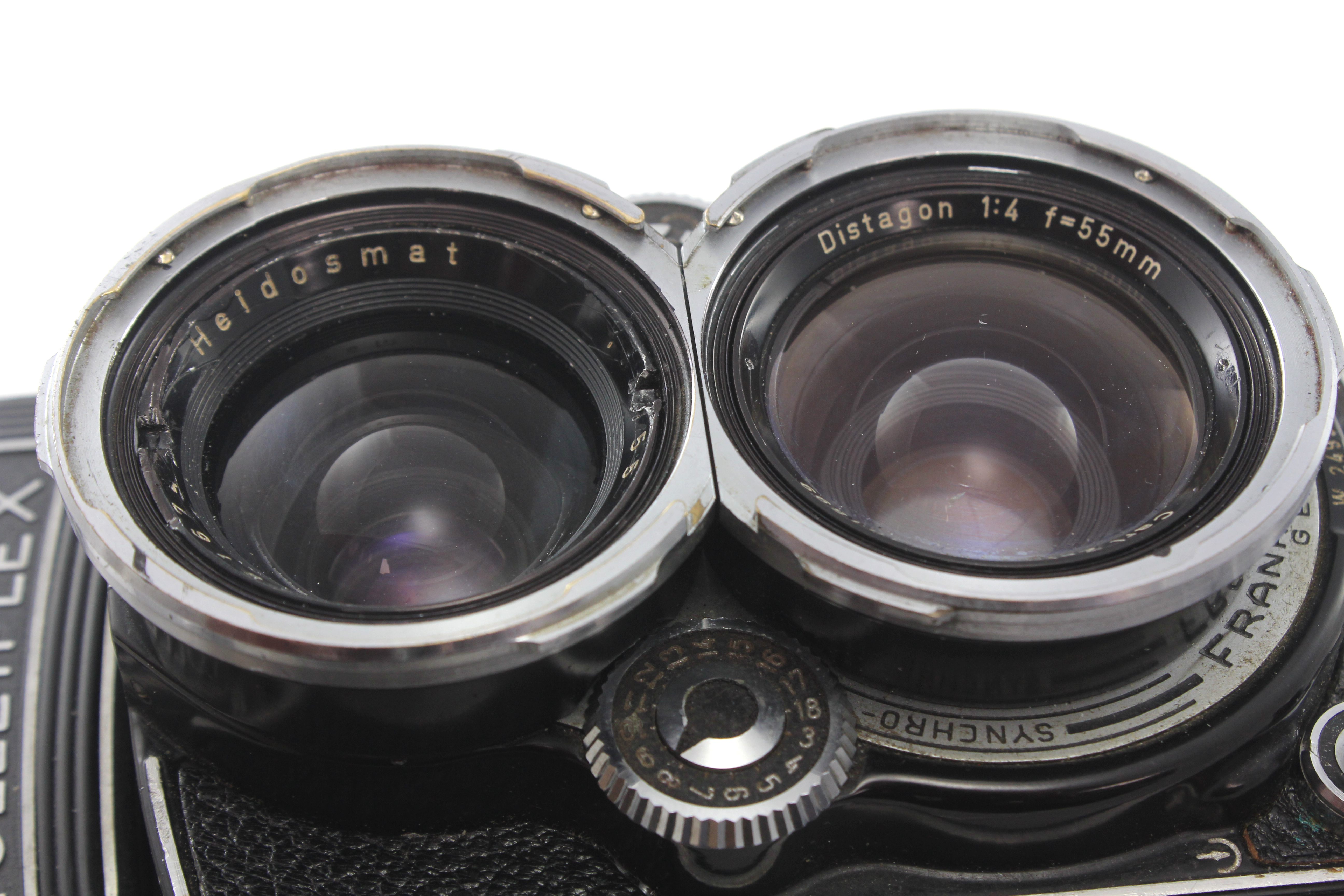 Rolleiflex Wide Angle TLR Camera Serviced With Carl Zeiss 55mm F4 Distagon Lens - Image 3