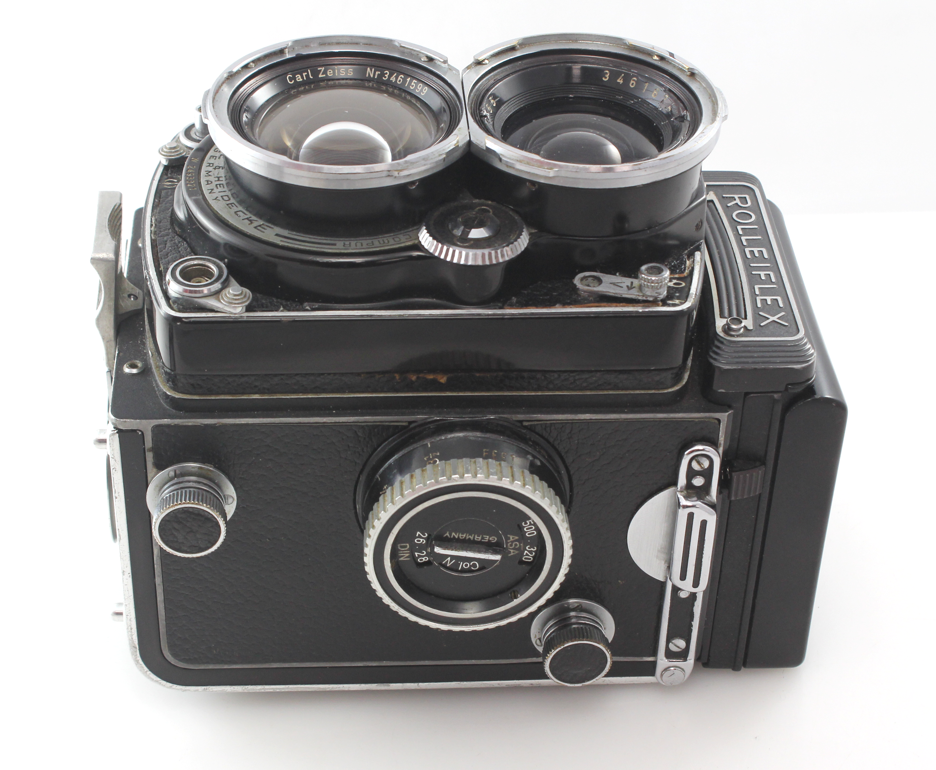 Rolleiflex Wide Angle TLR Camera Serviced With Carl Zeiss 55mm F4 Distagon Lens - Image 5