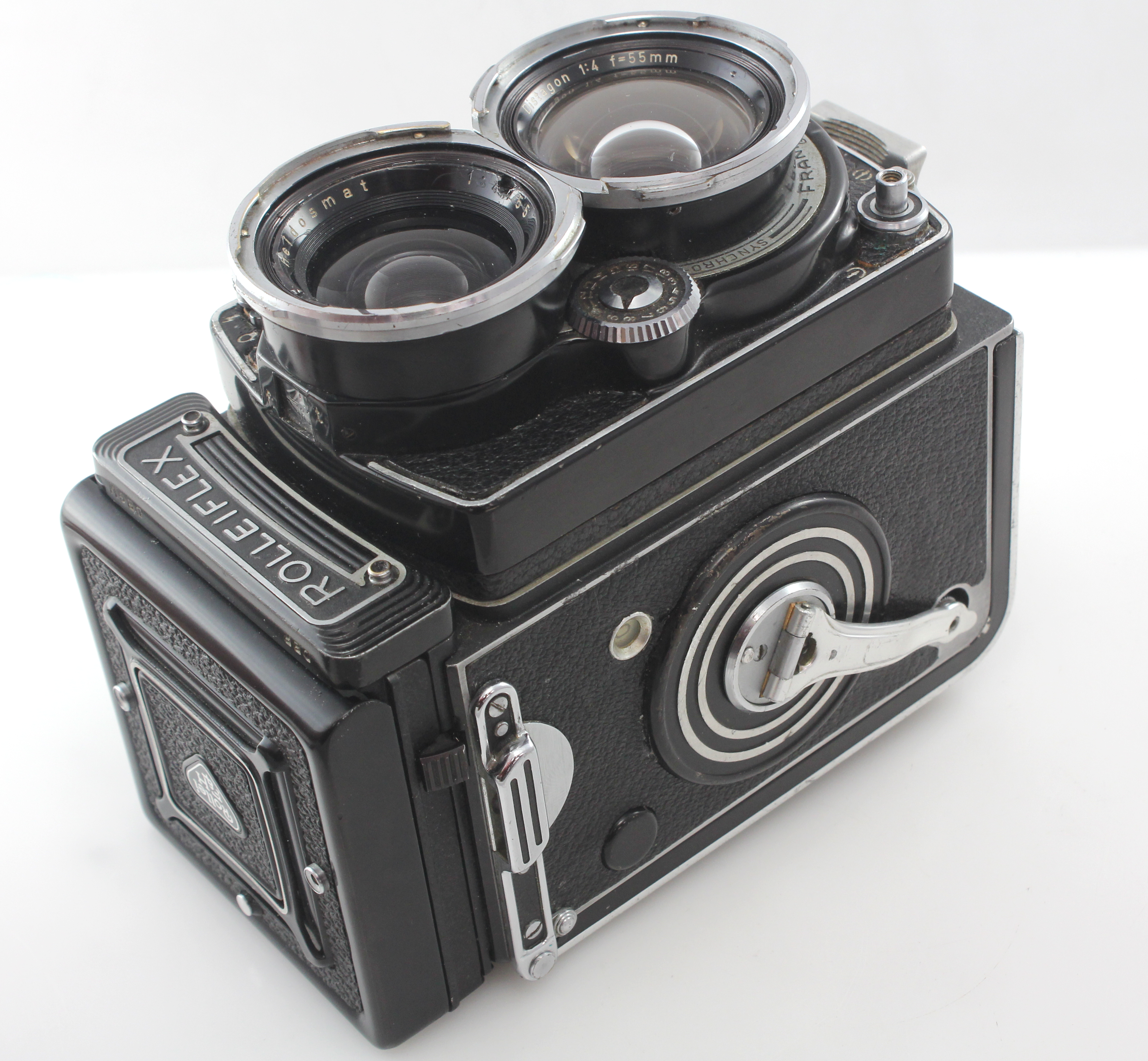 Rolleiflex Wide Angle TLR Camera Serviced With Carl Zeiss 55mm F4 Distagon Lens - Image 6
