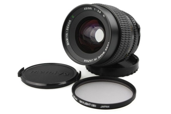 Mamiya-Sekor C 45mm f/2.8 Wide Angle Lens for Mamiya 645 SLR Cameras - Great Condition