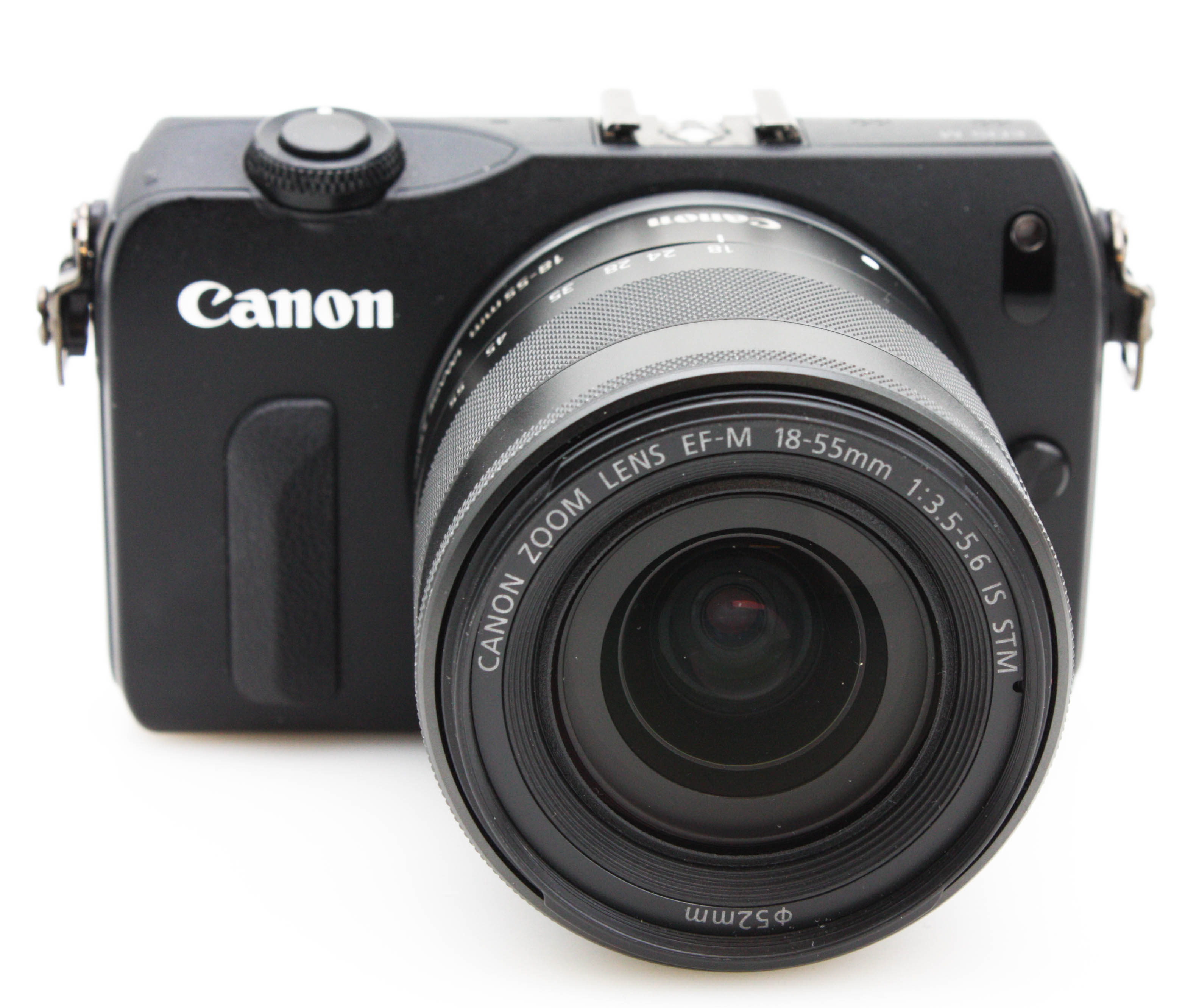 Canon EOS M Mirrorless APS-C 18 MP Digital Camera with EF-M 18-55mm AF IS STM Zoom Lens - Image 2