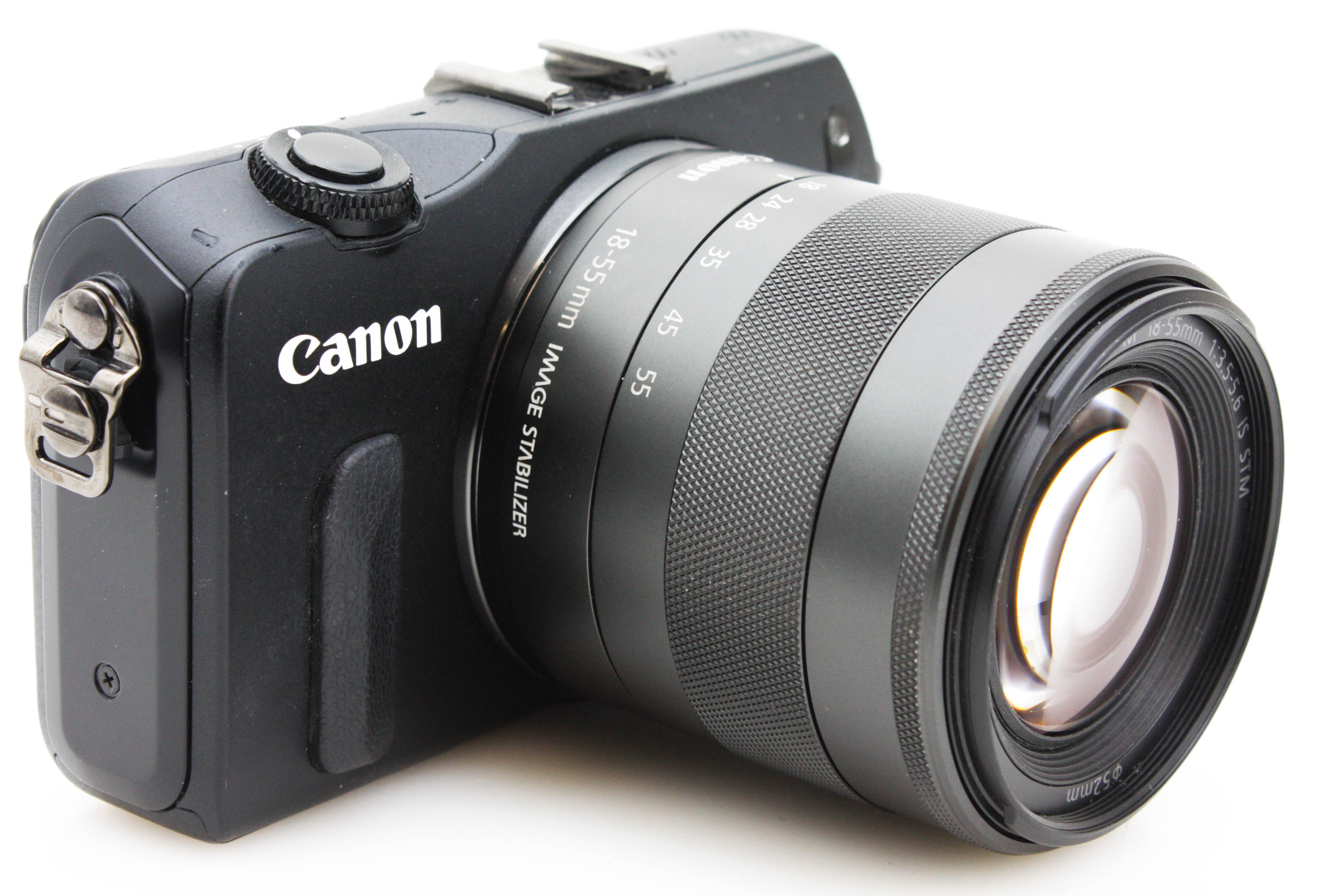 Canon EOS M Mirrorless APS-C 18 MP Digital Camera with EF-M 18-55mm AF IS STM Zoom Lens - Image 4