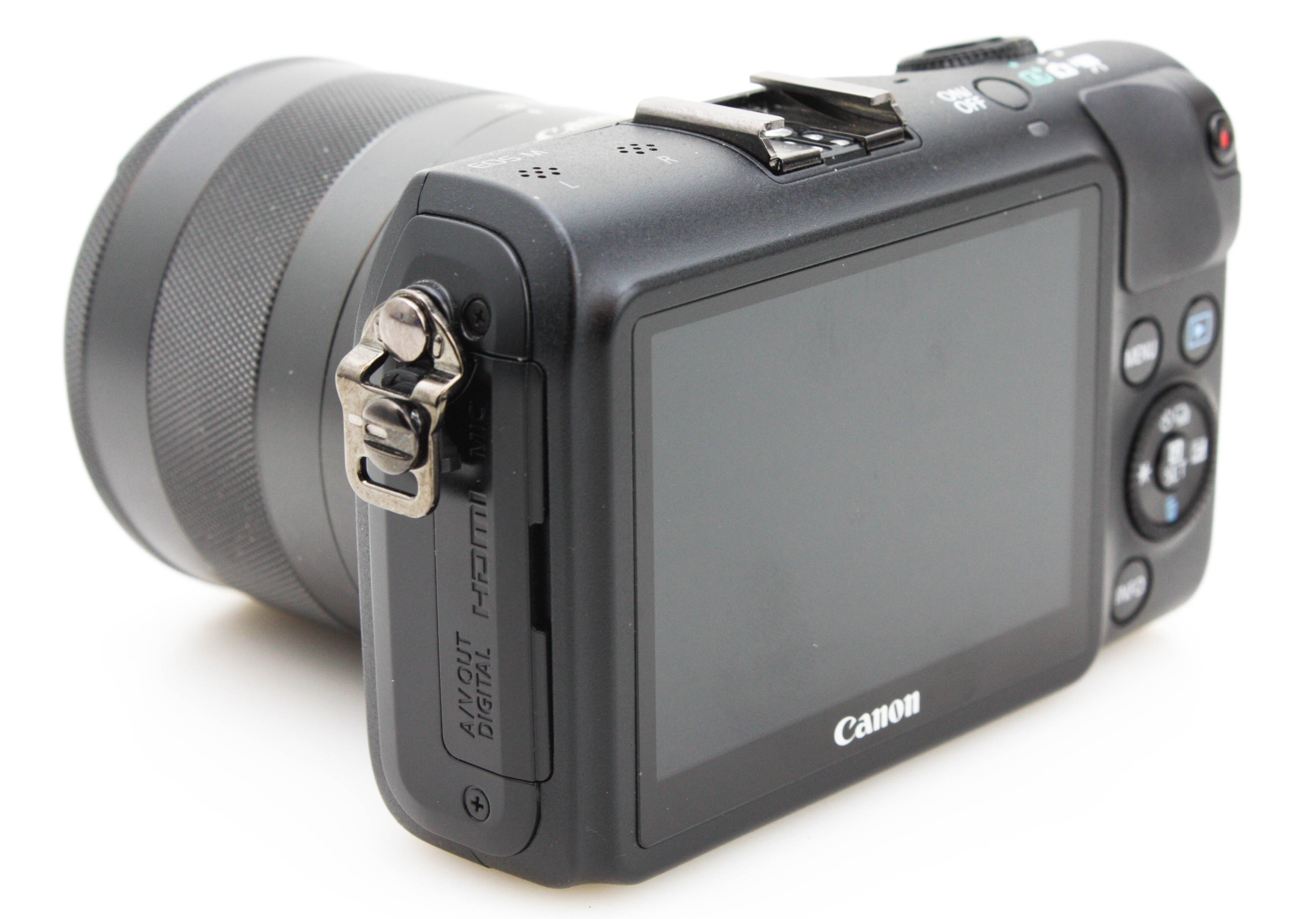 Canon EOS M Mirrorless APS-C 18 MP Digital Camera with EF-M 18-55mm AF IS STM Zoom Lens - Image 5