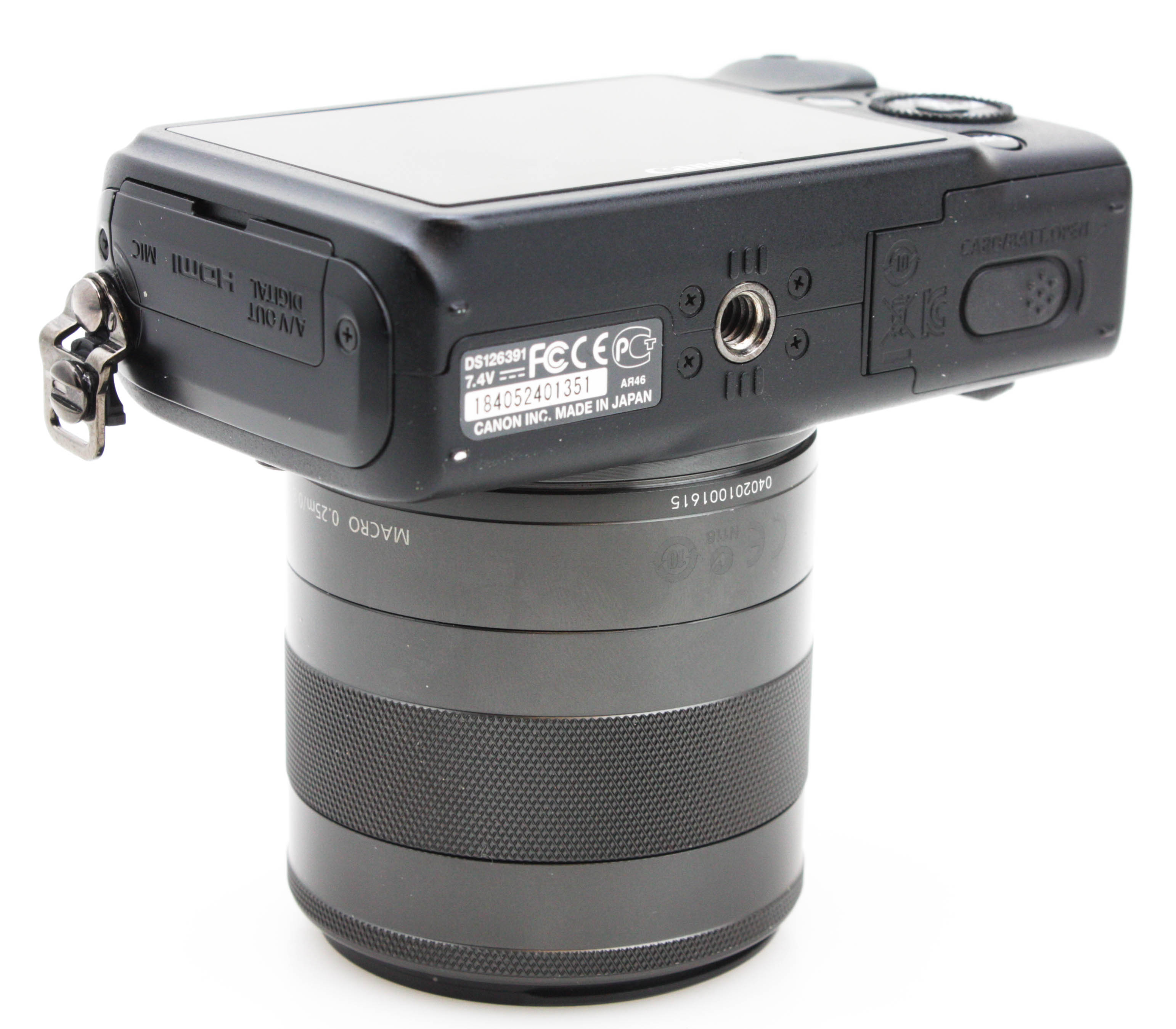 Canon EOS M Mirrorless APS-C 18 MP Digital Camera with EF-M 18-55mm AF IS STM Zoom Lens - Image 6