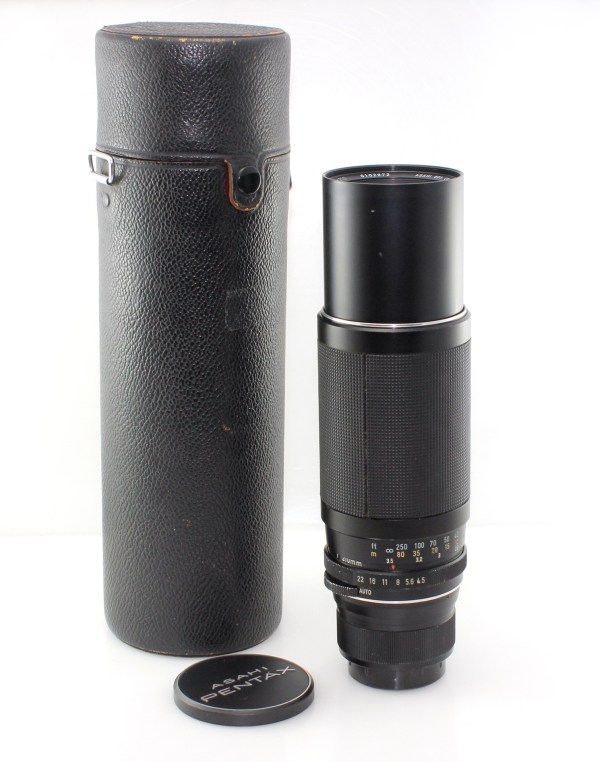 Asahi Pentax 85-210mm F4.5 Takumar M42 Mount Zoom Lens – Caps and