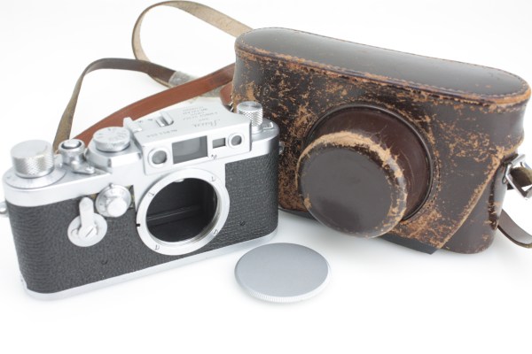 Serviced Leitz Leica IIIg 35mm Rangefinder Camera Body & ERC Case