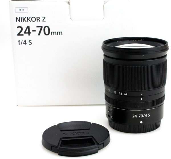Nikon Z Nikkor 24-70mm f/4 S Zoom Lens- Excellent - Boxed