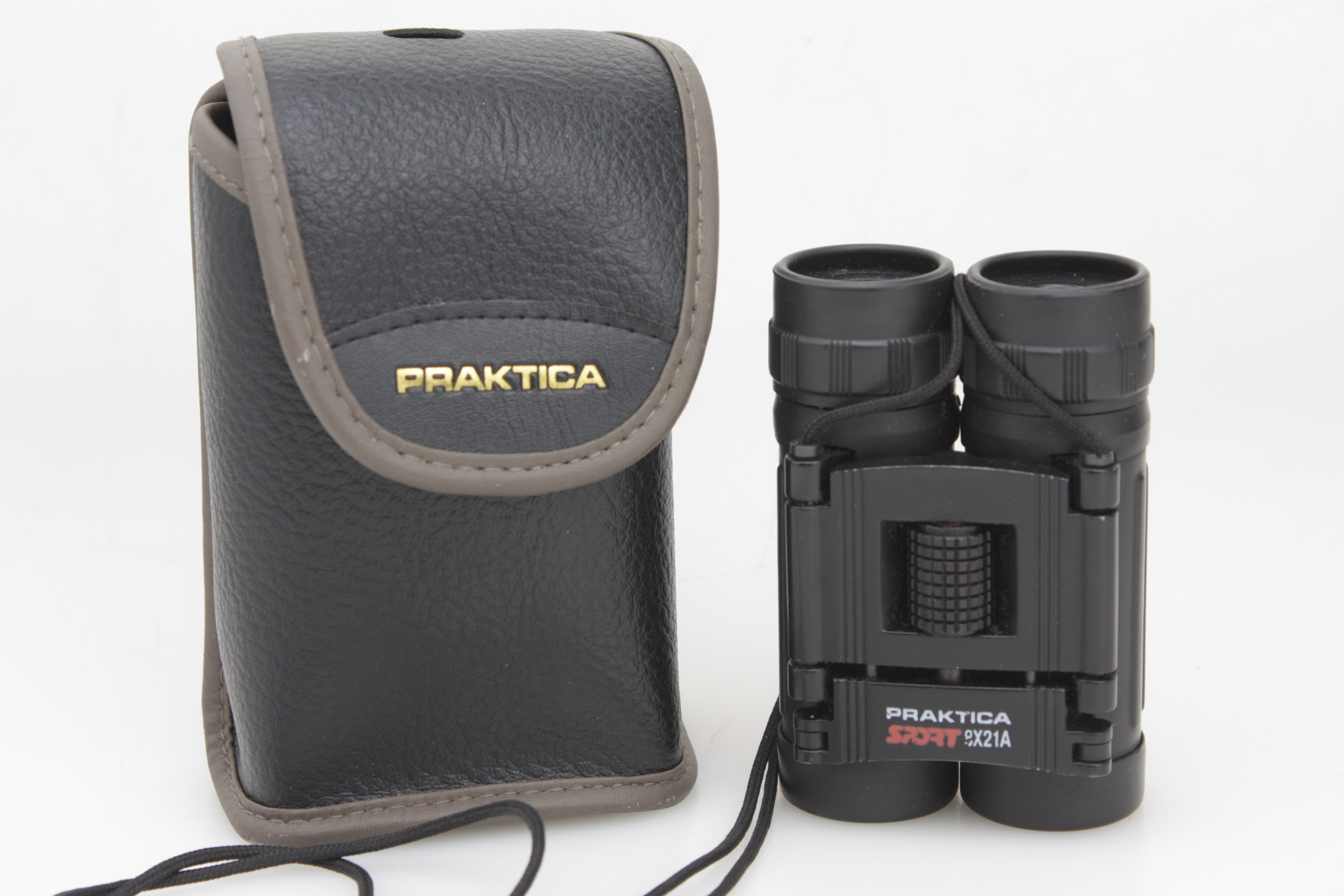 Compact Praktica Sport 8x21A Binoculars & Case - Image 3