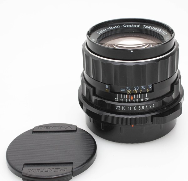Pentax 105mm f/2.4 Takumar Lens for Pentax 6x7 67 67II - Excellent condition