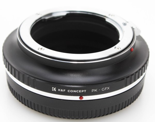 K&F Concept Pentax PK To Fuji GFX Mount Lens Adapter