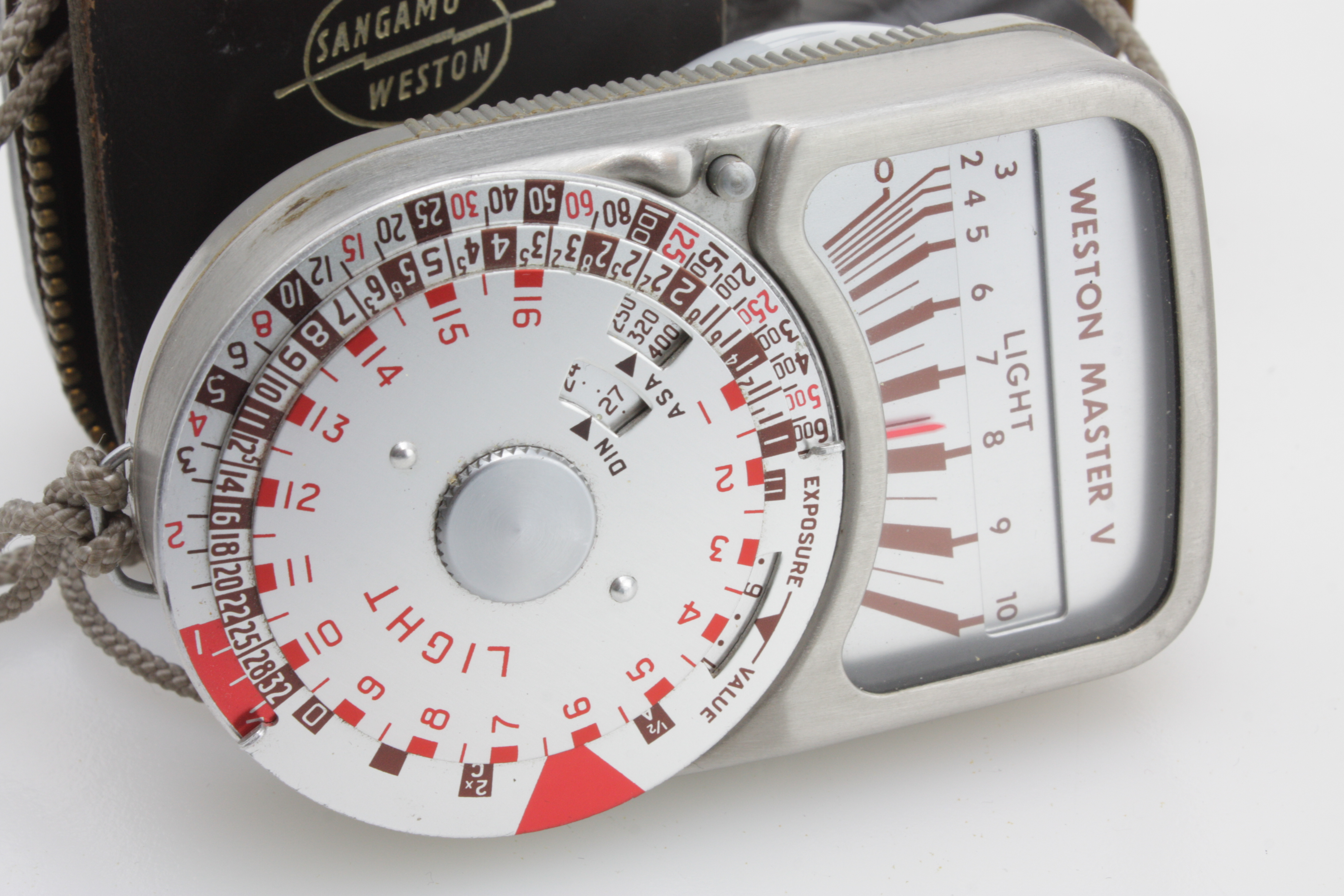 WESTON MASTER V Classic Analogue Light Exposure Meter, Invercone & Case - Image 2