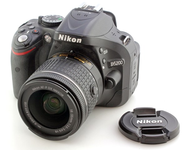 Nikon D5200 24.1 Megapixel DSLR Camera w/ AF-P 18-55mm f3.5-5.6G VR Zoom Lens