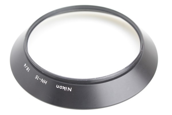 Nikon HN-15 18mm f/4 Nikkor Lenshood Metal Lens Hood 18/4