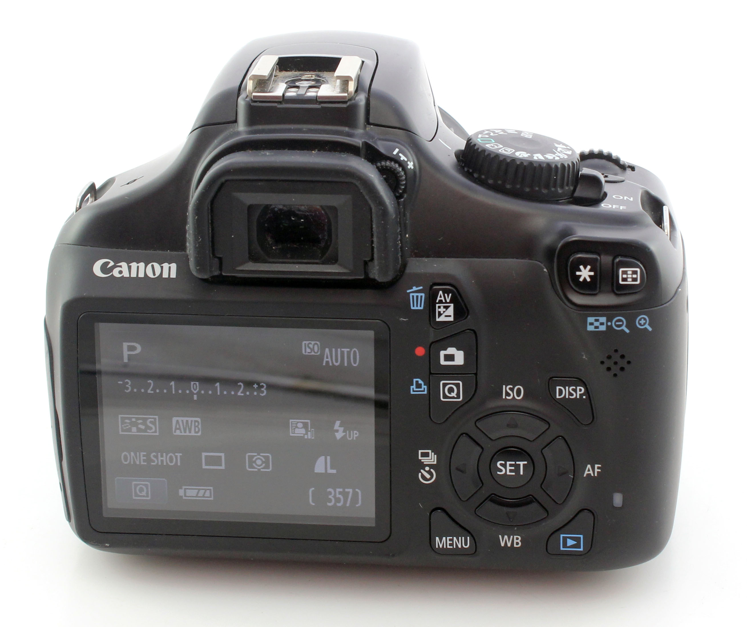 Canon EOS 1100D 12.2MP APS-C Sensor DSLR Camera w/ 18-55mm f3.5-5.6 ...