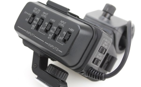 Sony XLR adapter XLR Handle for Sony HVR Mini DV Cameras