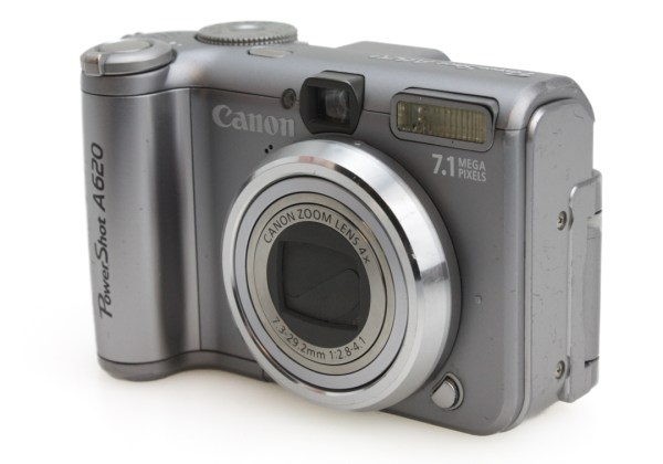 Canon PowerShot A620 Digital Camera - 7.1 megapixel CCD Modern Classic