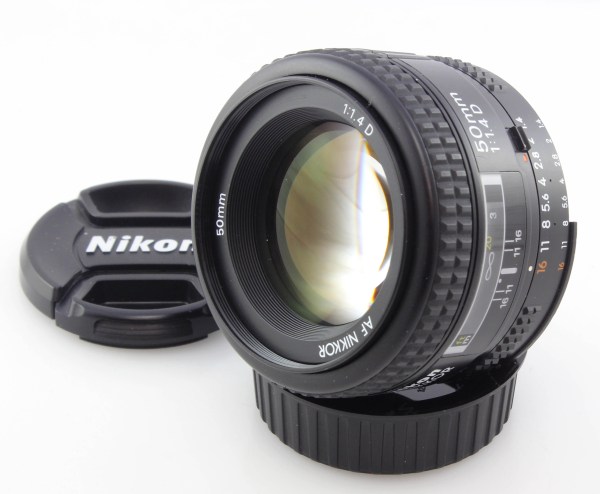 Nikon AF Nikkor 50mm f1.4 D Prime Standard Lens for Nikon DSLR / Film - Great Condition