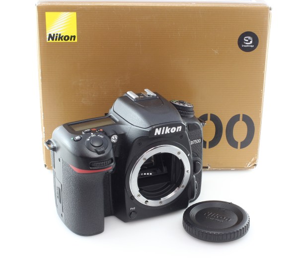 Nikon D7500 20.9 Megapixel Crop Sensor DSLR Camera Body, Boxed