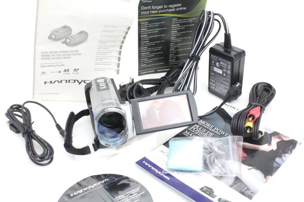 Sony Handycam Camcorder DCR-SX33E 60X Zoom Video Movie Camera