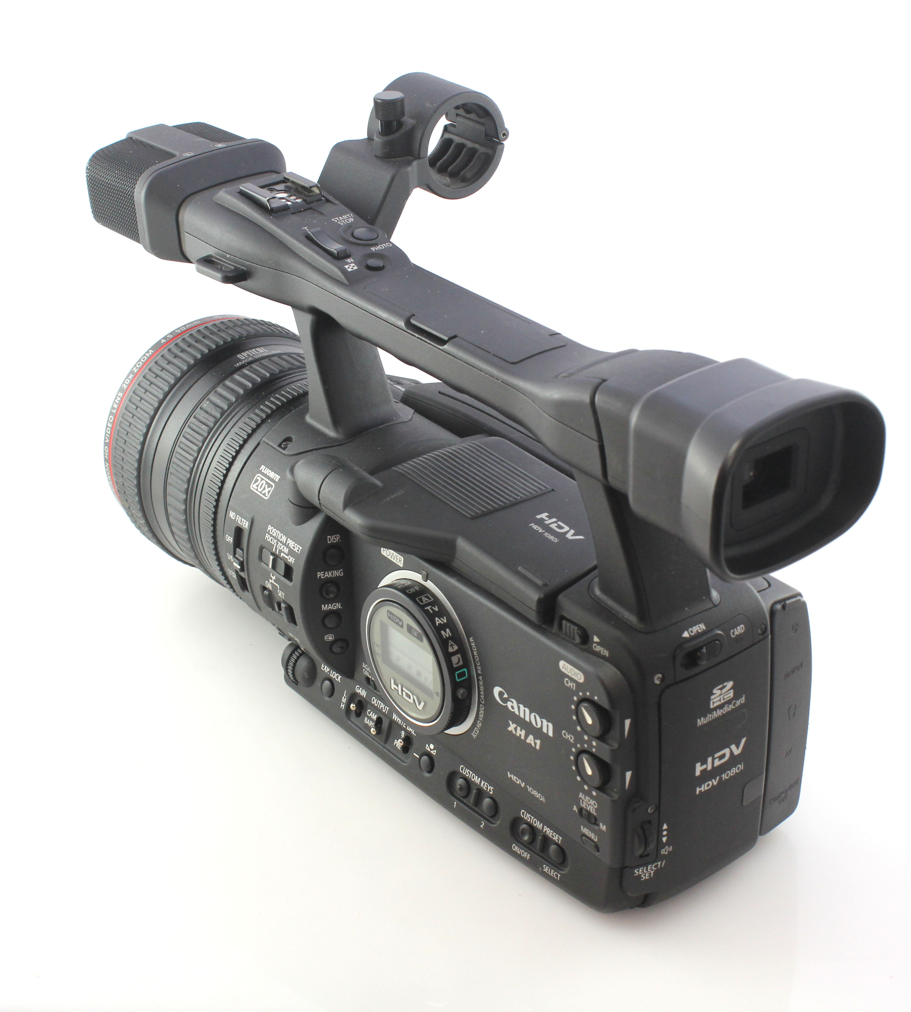 Canon XH-A1 Mini DV HDV 1080 Camcorder Video Camera. With Charger UK Seller - Image 2