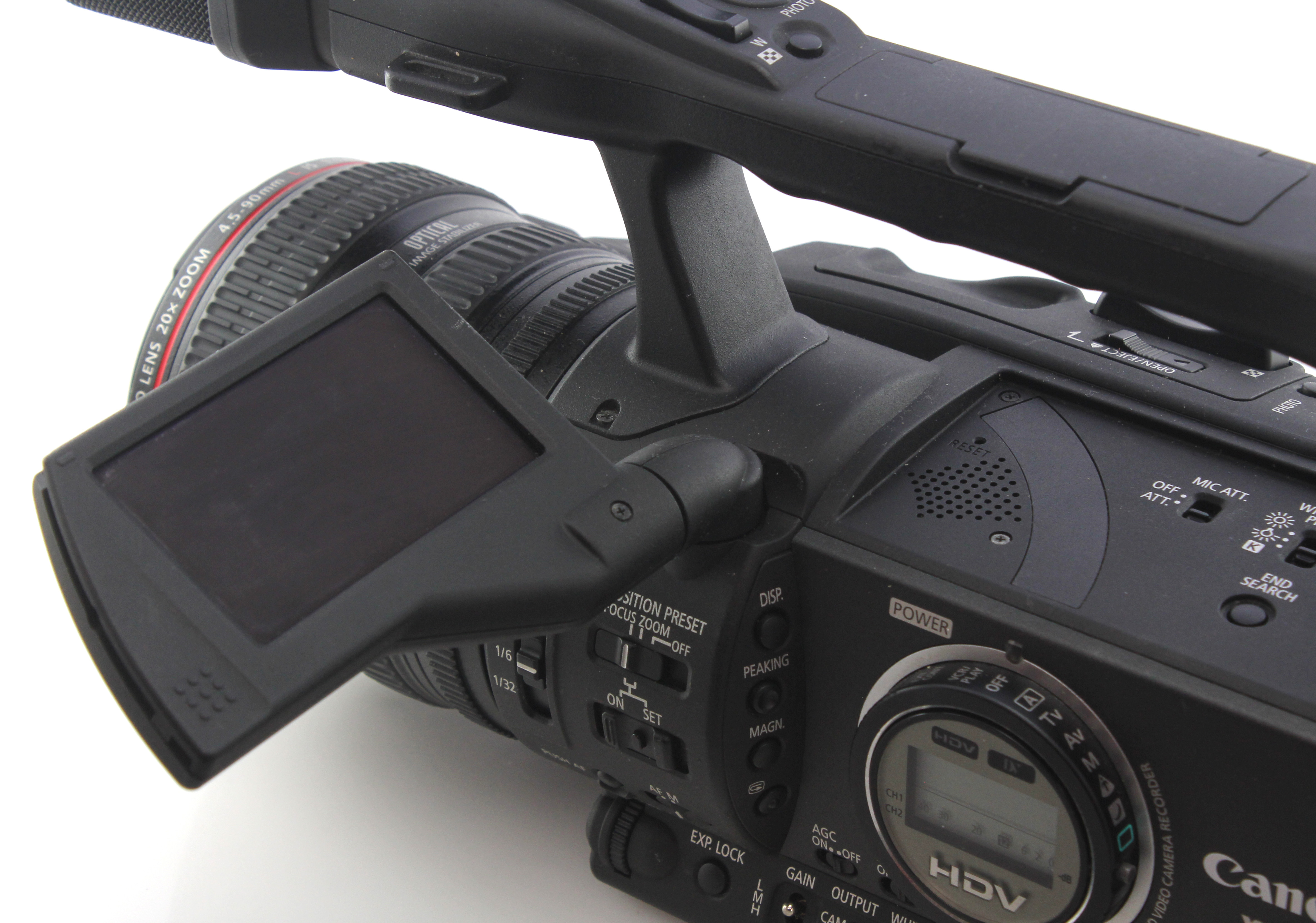 Canon XH-A1 Mini DV HDV 1080 Camcorder Video Camera. With Charger UK Seller - Image 7