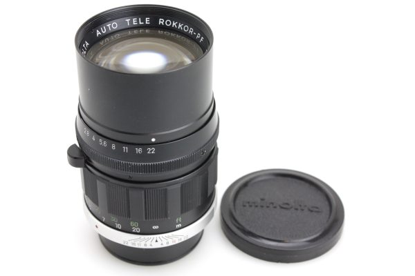 Minolta 135mm F/2.8 SR (MC) Rokkor-PF Fast Prime Lens - MD Mount - Excellent