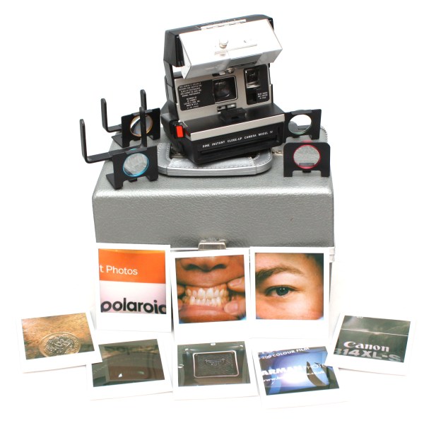 Dine Instant Close-Up Camera Model IV - Modified Polaroid 600 Camera - Excellent Condition