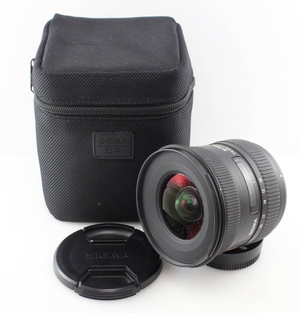 Sigma AF 10-20mm f4 -5.6 EX DC HSM Zoom Lens - Nikon F fit - Used Condition