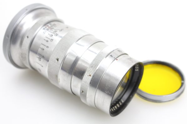 Jupiter 11 Lens 135mm f/4 for Kiev/Contax RF camera (Carl Zeiss Sonnar Design)