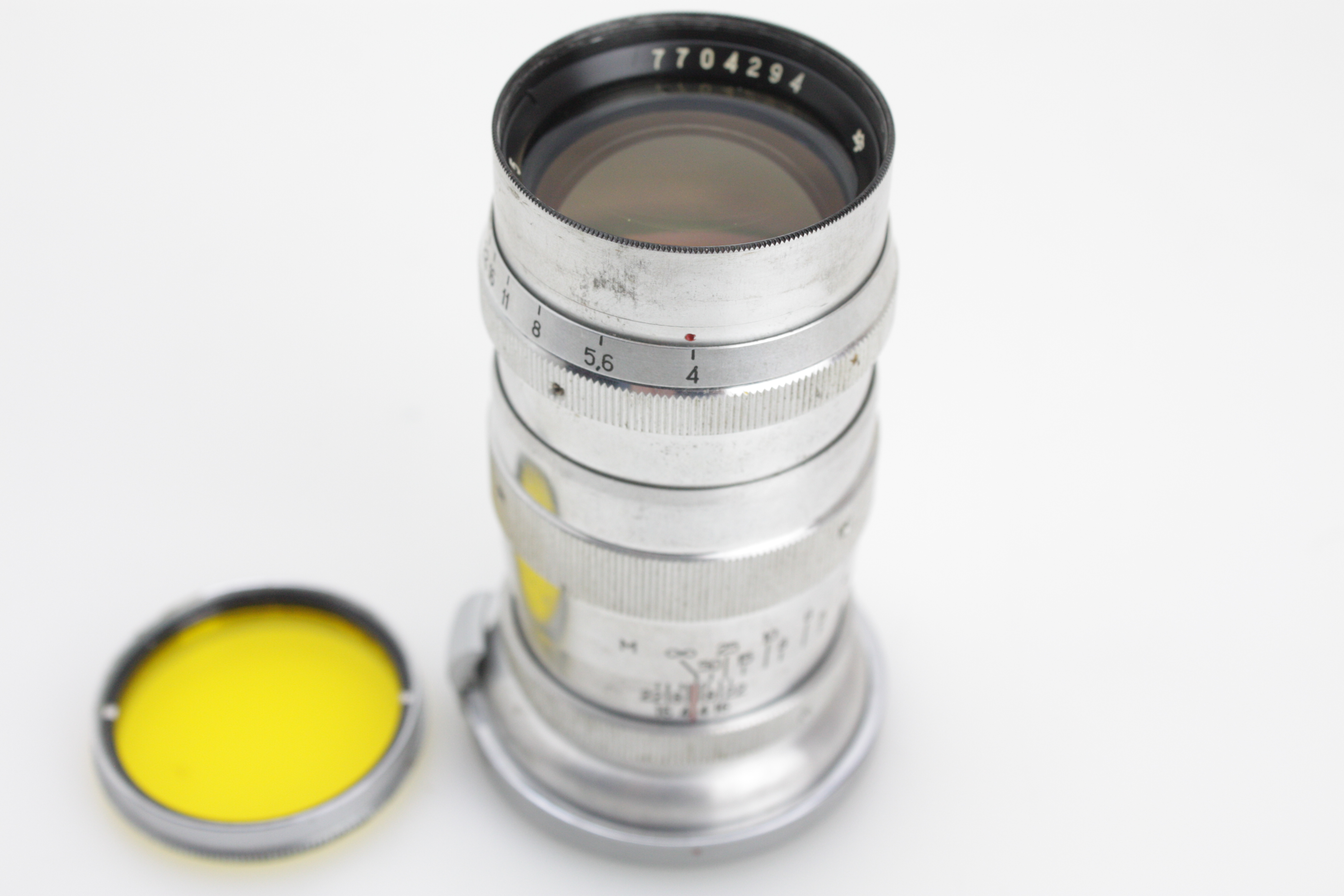 Jupiter 11 Lens 135mm f/4 for Kiev/Contax RF camera (Carl Zeiss Sonnar Design) - Image 2