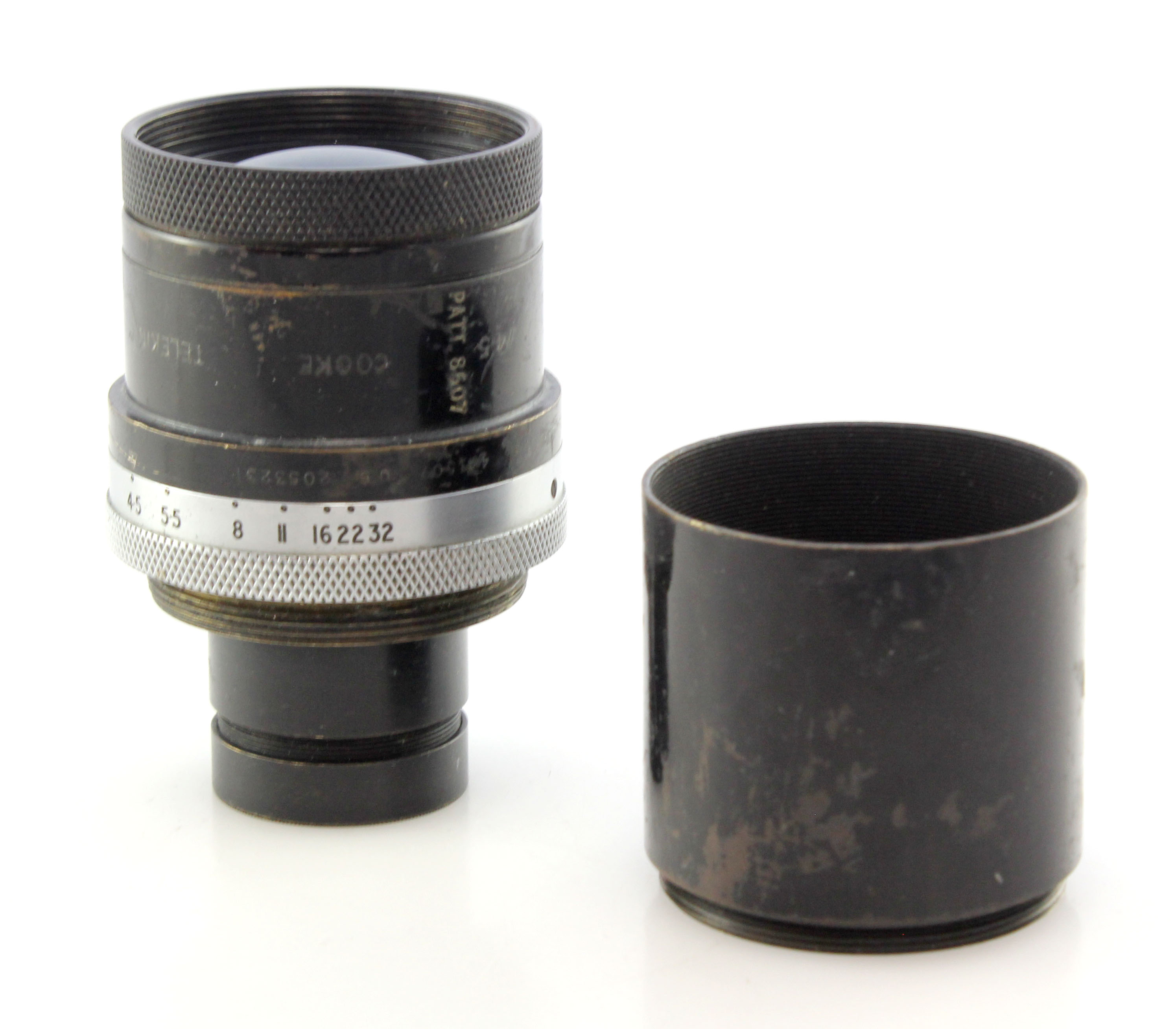 Cooke 6 Inch f4 Telekinic Anastigmat War Finish M39 Lens - Good Condition