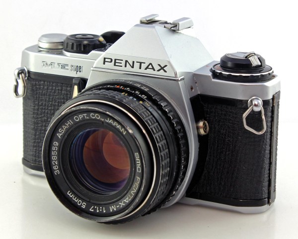 Pentax ME Super 35mm Film SLR Camera with SMC 50mm f1.7 Lens