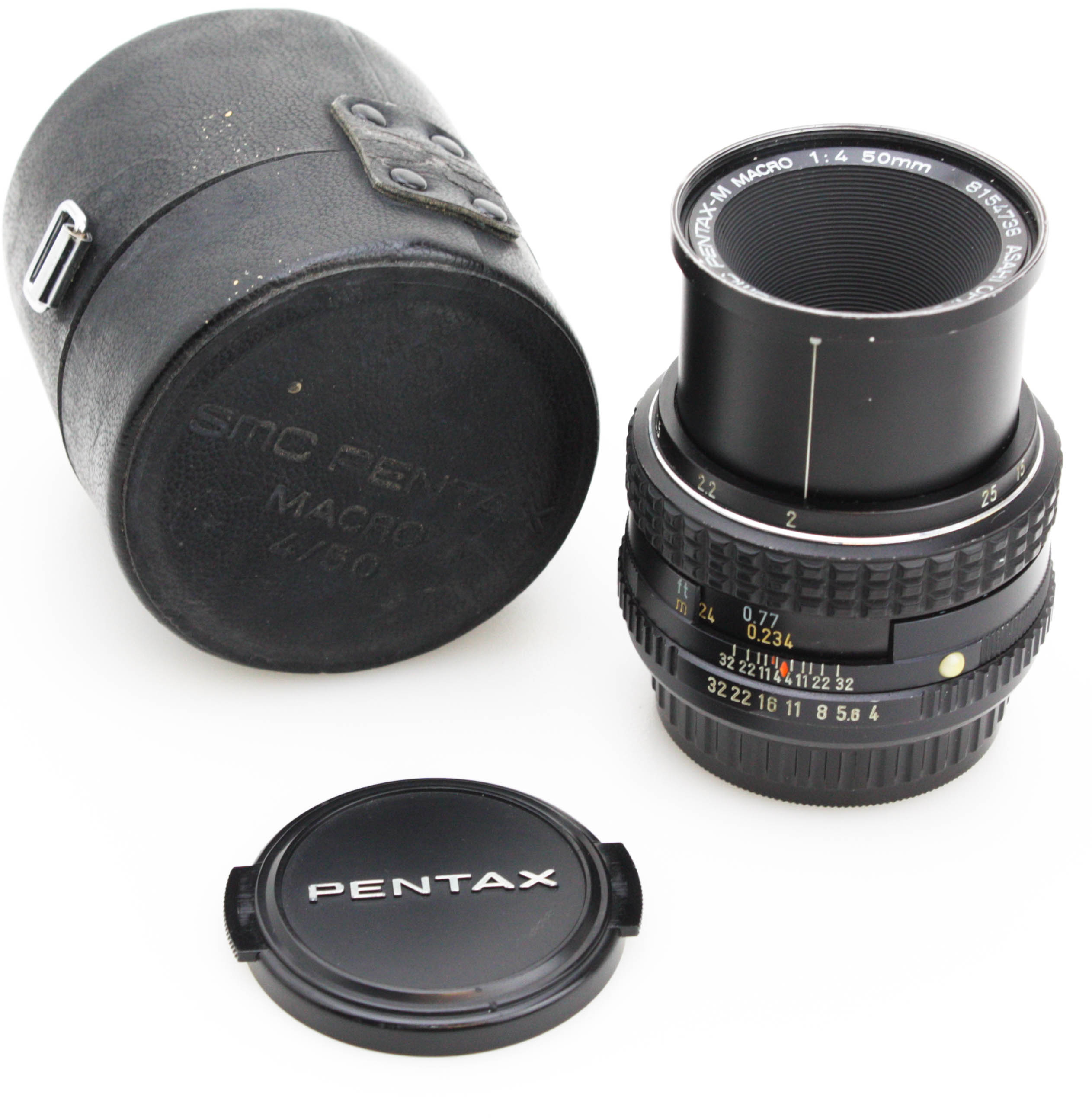 Pentax -M Macro 50mm f/4 Macro Prime Lens For Pentax K + Case - Image 2