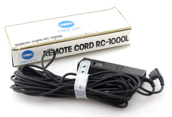 Boxed Minolta Remote Cord RC-1000L - Excellent Condition