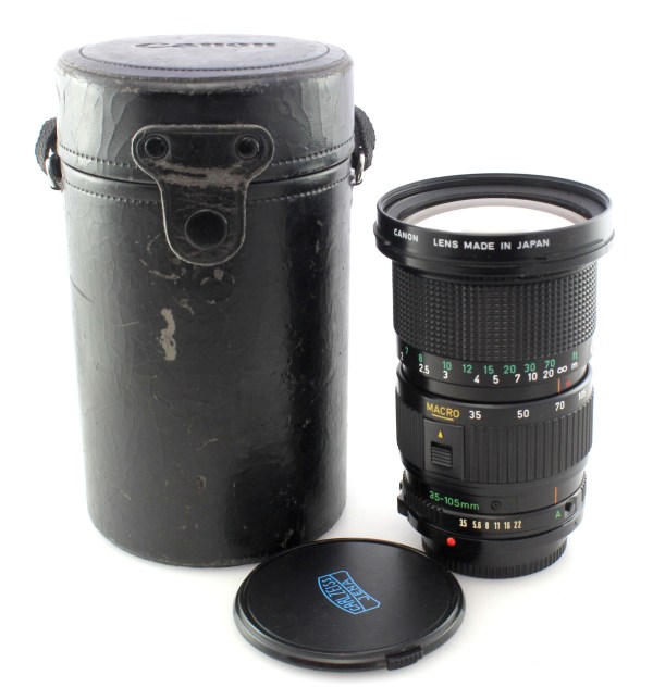 Canon FD 35-105mm f3.5 Macro Zoom Lens - Canon FD Mount - Great condition