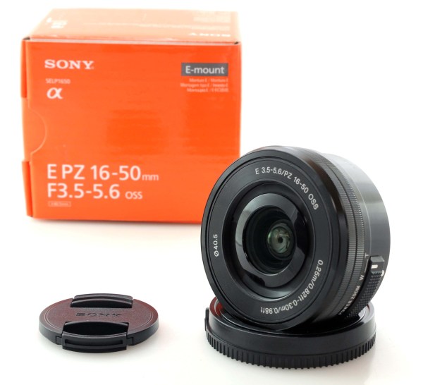 mint & boxed Sony PZ 16-50mm f3.5-5.6 OSS Zoom Lens for mirrorless crop camera