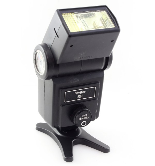 Vivitar 283 Flash Unit, single pin hot shoe flash, excellent clean condition