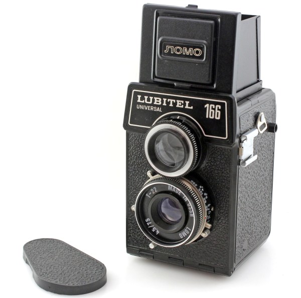 Lubitel 166B Medium Format 6x6 120 Film Camera with 75mm f/4.5 Lomo Lens