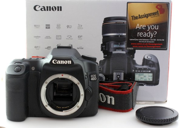 Canon EOS 40D 10.1 Megapixel Digital DSLR Camera Body - Boxed