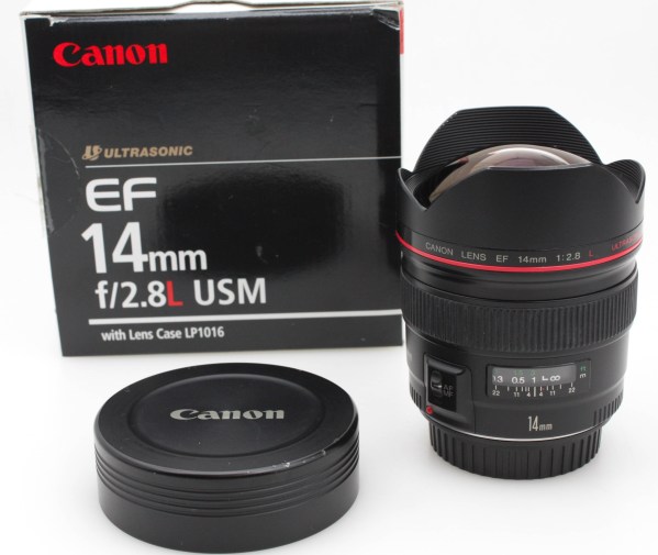 Canon EF 14mm f/2.8 L Prime Lens - Canon EF Mount - Ultra Wide Angle