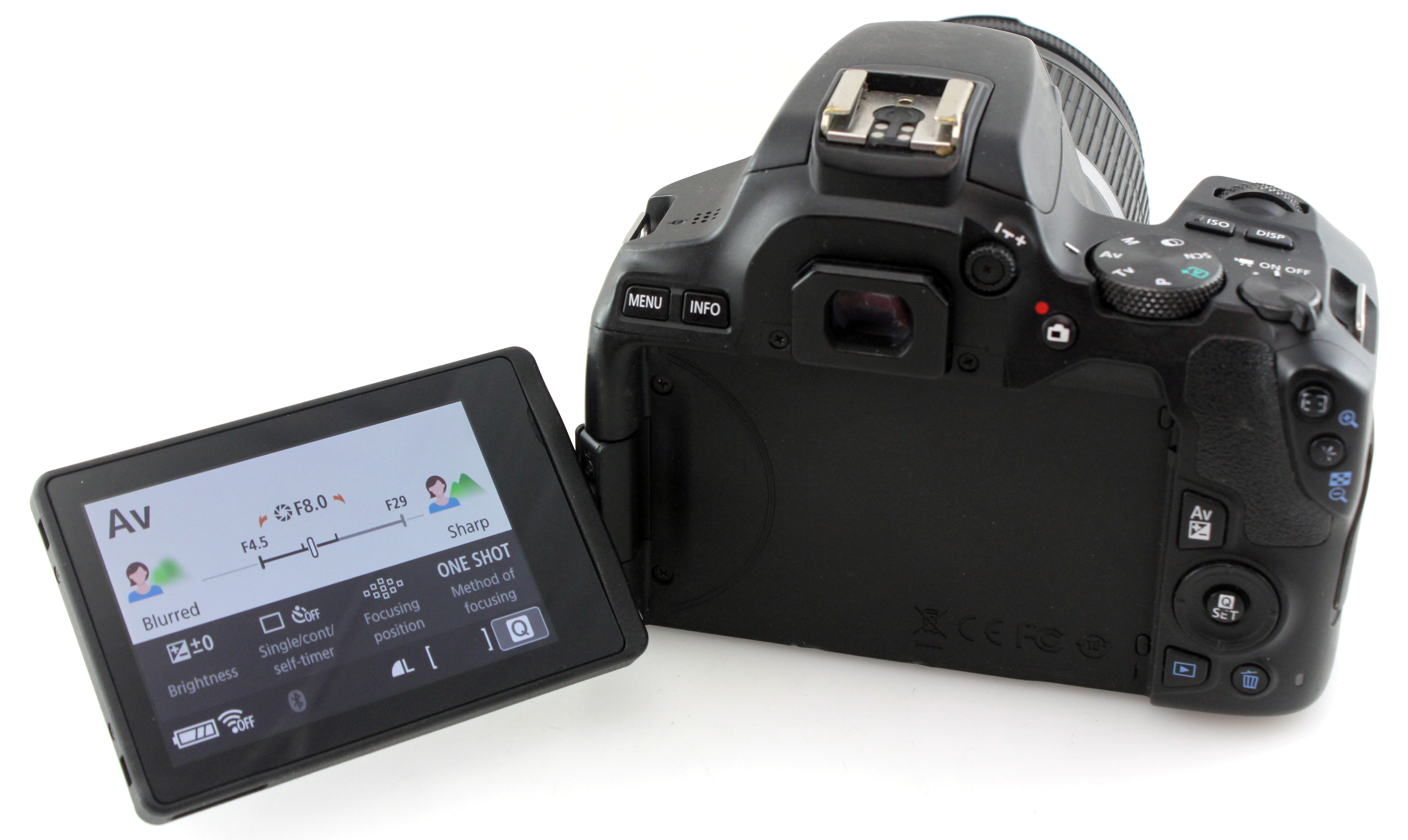 Canon EOS 250D 24.1MP DSLR Camera w/ EF-S 18-55mm f/4-5.6 IS Zoom Lens - Image 6