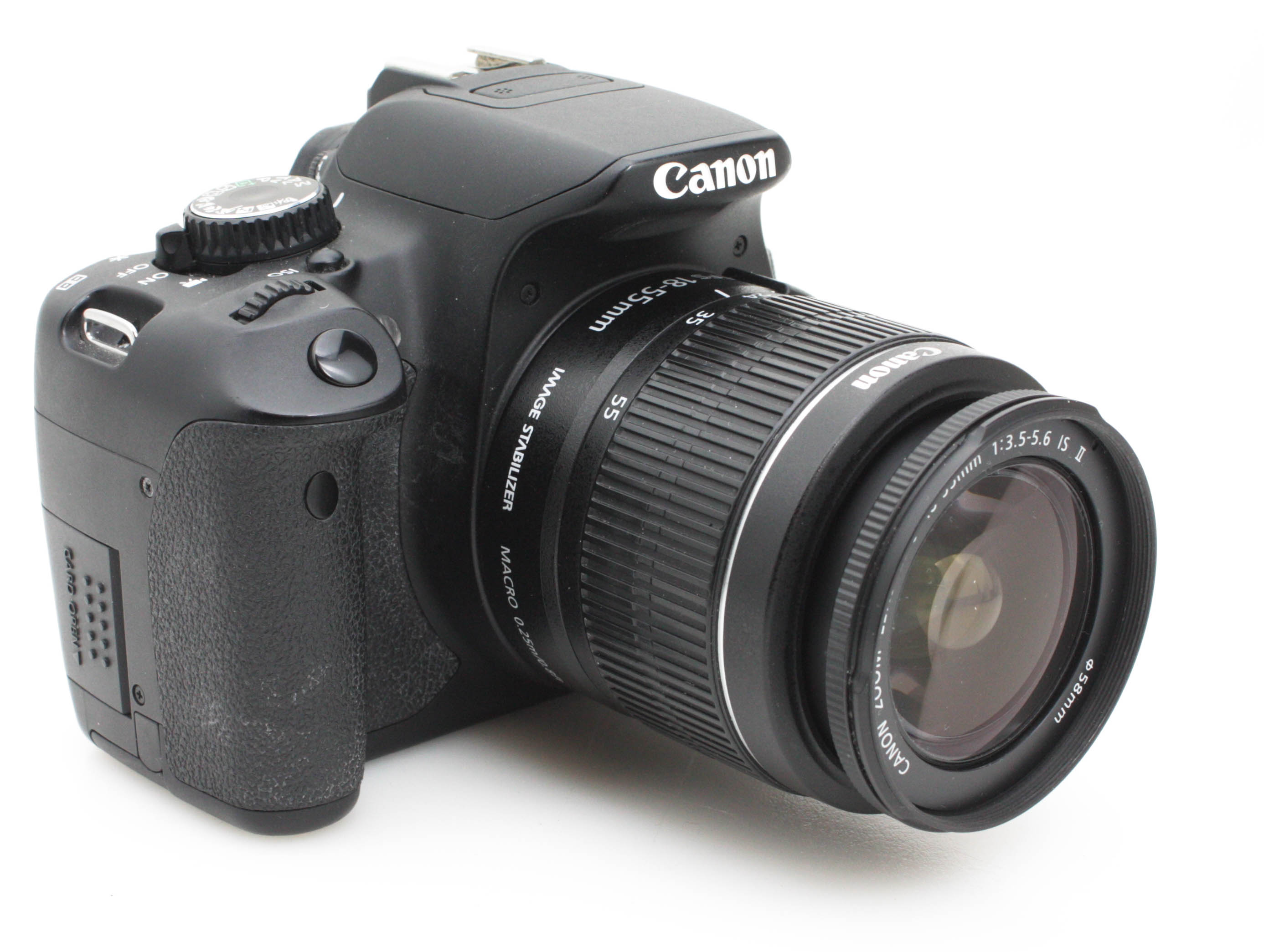 Canon EOS 650D 18MP APS-C Digital Camera w/ 18-55mm IS II Zoom Lens - Image 3