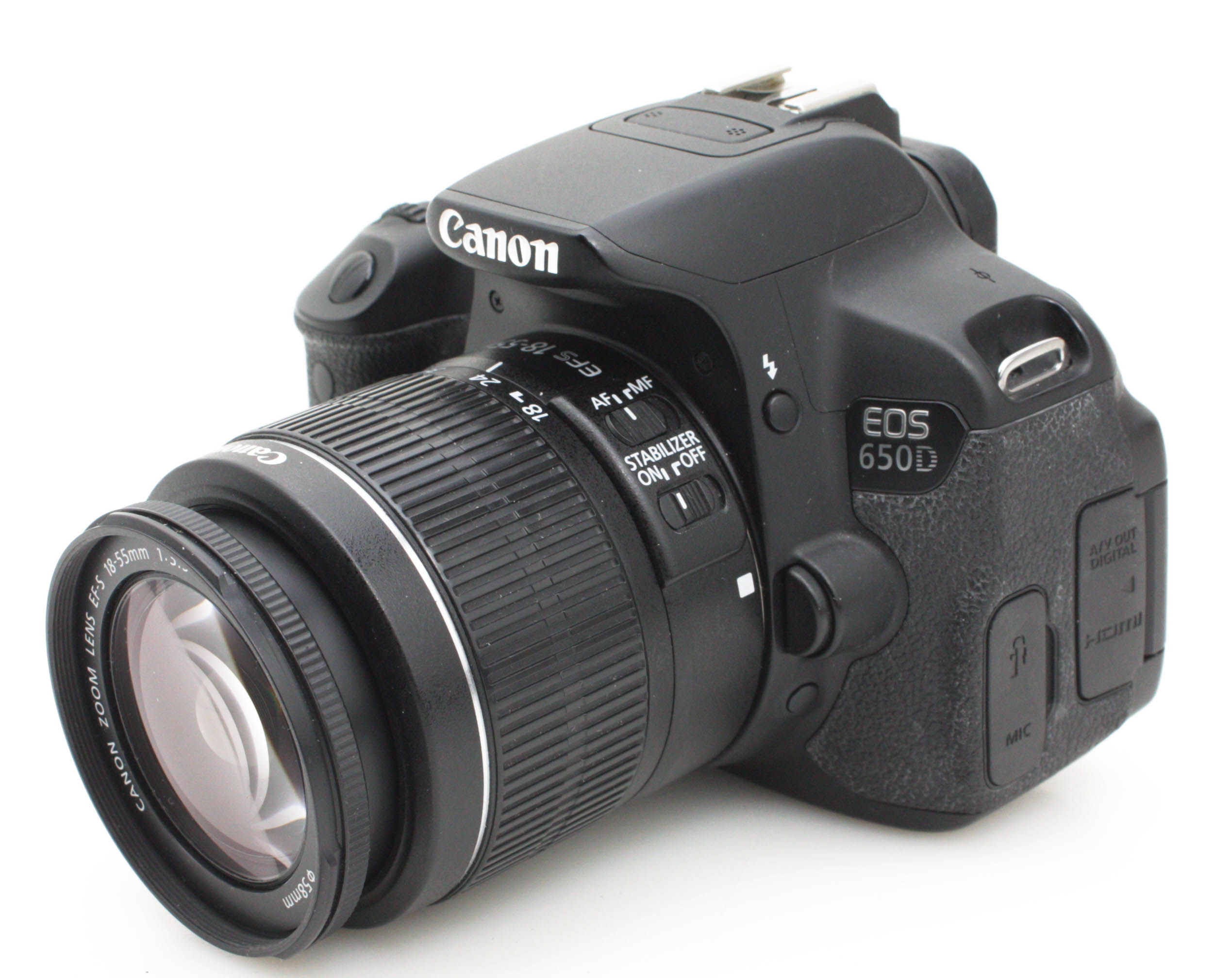 Canon EOS 650D 18MP APS-C Digital Camera w/ 18-55mm IS II Zoom Lens - Image 4