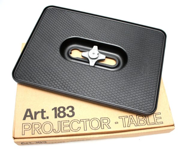 Manfrotto Art.183 Projector/Monitor Table, heavy duty, boxed and excellent