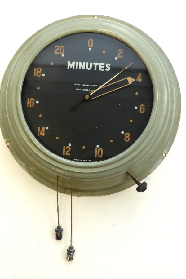 Vintage Smiths Darkroom Photographic Process Wall Clock Minutes