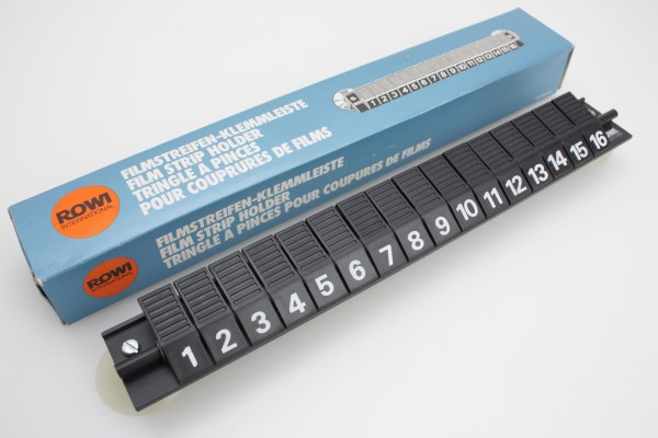 ROWI Cine FILM STRIP HOLDER Editor for Standard Std 8 / Super 8mm